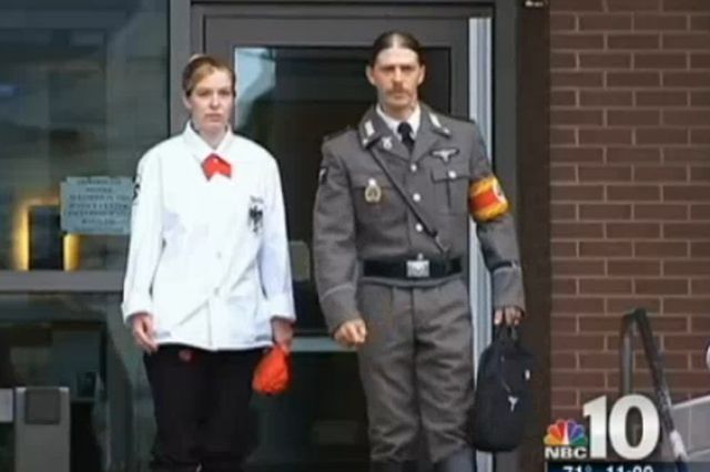 Baby Hitler's dad and another lady